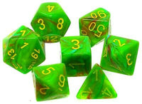 Dice 7ct Vortex Slime/Yellow