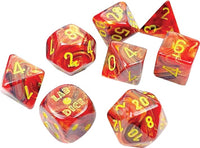 Lab Dice 5 Vortex: Poly Underworld / Yellow