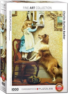 Little Girl and her Sheltie 1000PC Puzzle