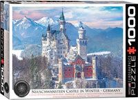 Neuschwanstein in Winter 1000pc Puzzle