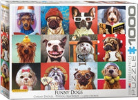 Funny Dogs by Lucia Heffernan 1000PC Puzzle