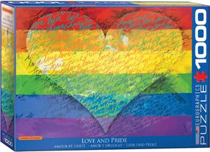 Love & Pride 1000PC Puzzle