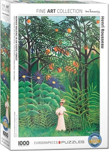 Woman in an Exotic Forest 1000PC Puzzle