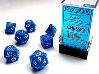 Dice 7ct Speckled Water