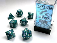 Dice 7ct Speckled Sea