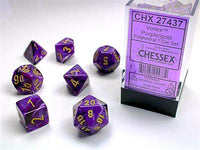 Dice 7ct Vortex Purple/Gold