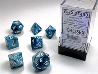 Dice 7ct Lustrous Slate/White