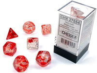 7ct Nebula Red Silver