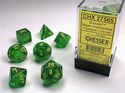 Dice 7ct Borealis Maple/Yellow