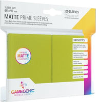 Prime Matte Sleeves: Standard Card Size